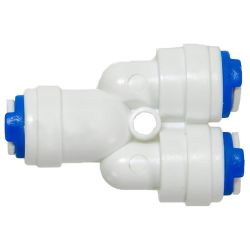 1/4" Push Fit Y-Connector 