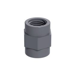 50mm to 1 1/2" PVC Threaded Female Connector